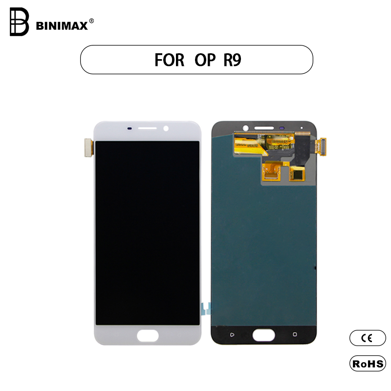 Matkapuhelimen LCD-näytöt Kokoonpanon BINIMAX-näyttö oppo R9-matkapuhelimeen