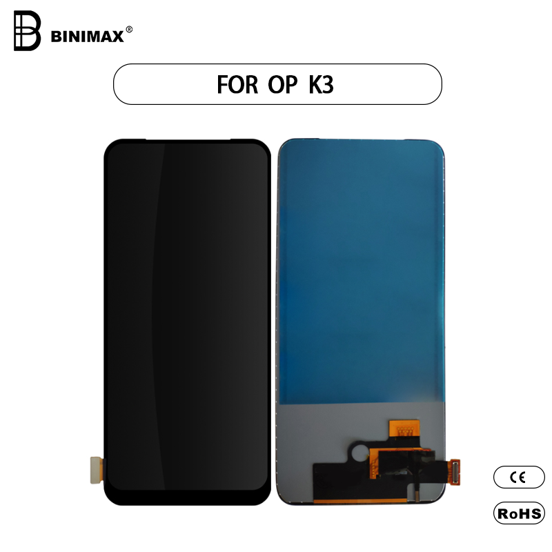 Mobile Phone LCD- näyttö BINIMAX- korvaava näyttö OPPO K3- matkapuhelimelle