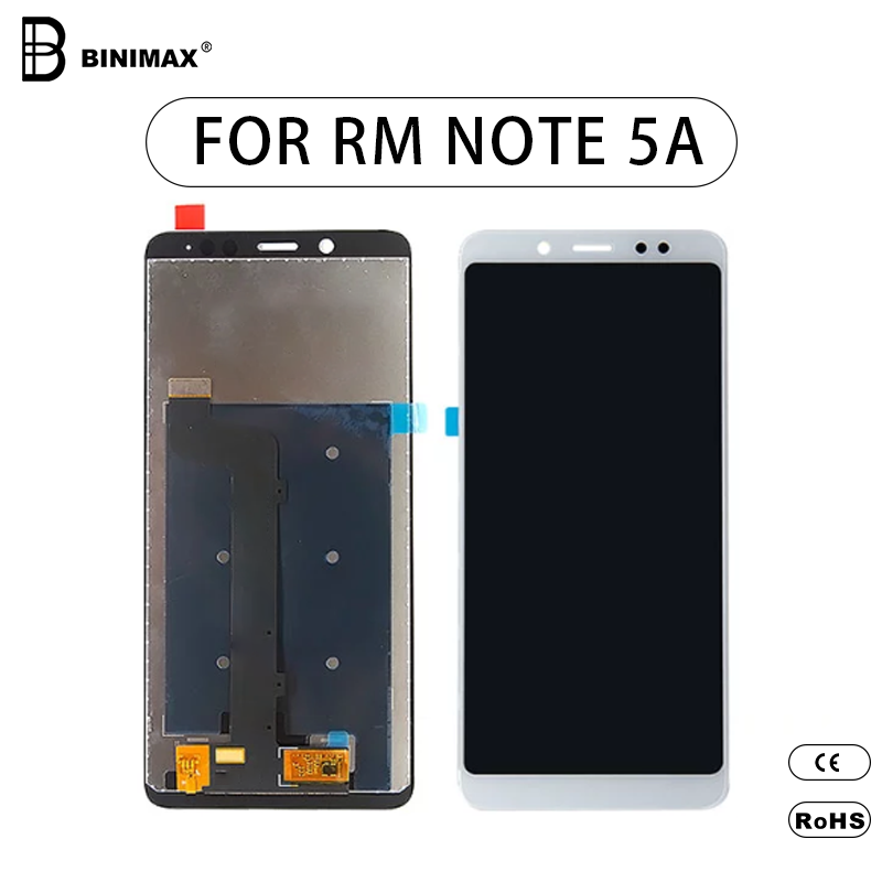 Puhelinten LCD-näyttö BINIMAX-matkapuhelimen vaihdettava näyttö REDMI 5A: lle