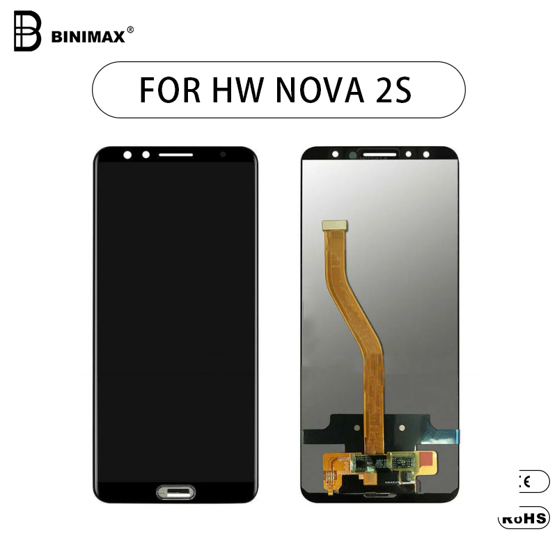 Mobile Phone LCD- näyttö Binimax- korvausnäyttö HW nova 2s: lle