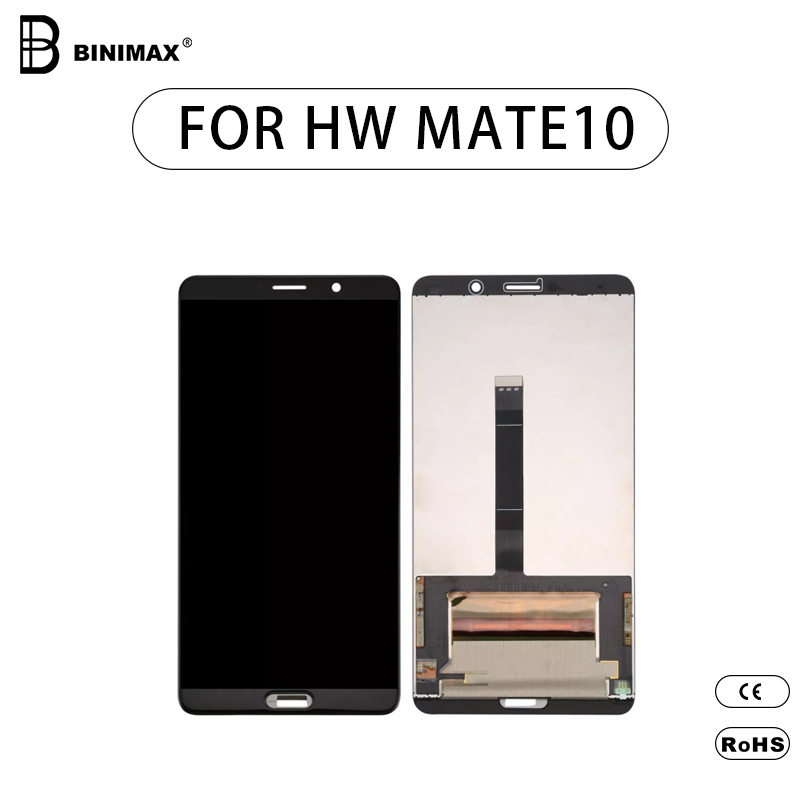 Kännykän LCD-näyttö Binimax, HW mate 10:n vaihdettava näyttö