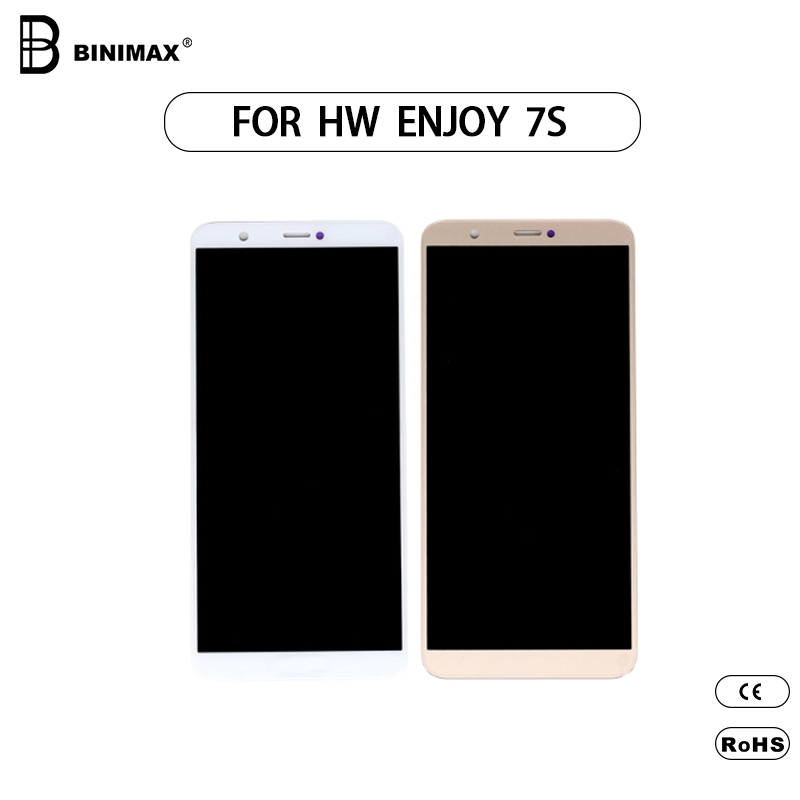 Mobile Phone TFT LCD näyttö BINIMAX vaihdettava näyttö Huawei nautti 7S